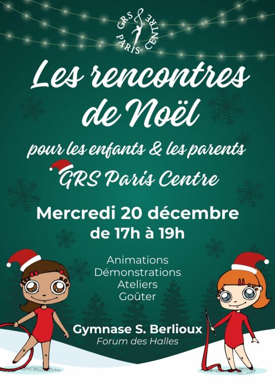 Les rencontres de Noël à GRS Paris Centre