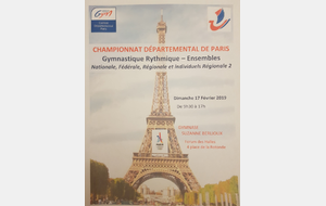 CHAMPIONNAT DEPARTEMENTAL ENSEMBLES DE PARIS 