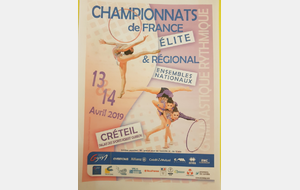 CHAMPIONNAT DE FRANCE ELITES ET CHAMP REGIONAL ENSEMBLES NAT CRETEIL