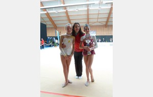 Laéticia entourée d'Elodie et Anaïs (NB Minime)