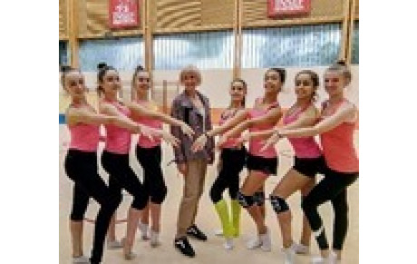 l'entraîneur russe Natalya Dmitrova en stage à l'INSEP