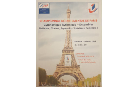 CHAMPIONNAT DEPARTEMENTAL ENSEMBLES DE PARIS 
