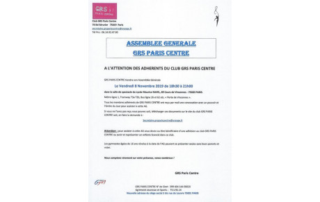 ASSEMBLEE GENERALE 2019