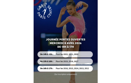 📣JPO GRS Paris Centre mercredi 8 avril📣